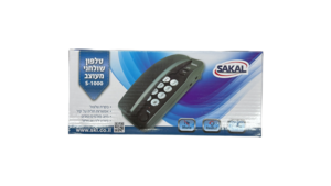טלפון שולחני שחור מעוצב מבית SAKAL