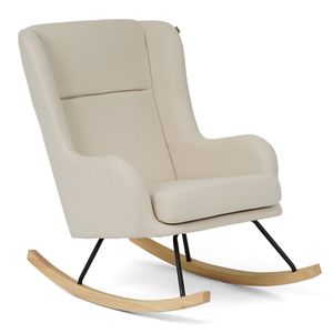 כורסת הנקה מתנדנדת סקיילר Skylar עם משענת גב גבוה - שמנת IVORY