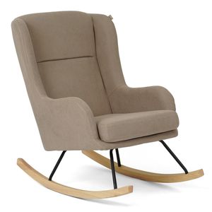 כורסת הנקה מתנדנדת סקיילר Skylar עם משענת גב גבוה - חום COPPER