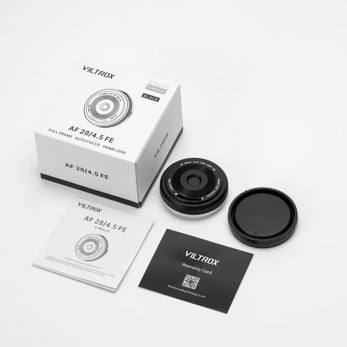 עדשה Viltrox AF 28mm F4.5 Pancake for Nikon Z