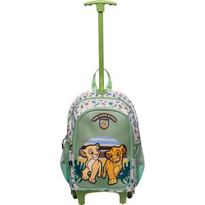 תיק גן טרולי / גב עם 2 מחזיקי בקבוקים בצדדים - מלך האריות סימבה ונלה