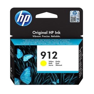 ‏ראש דיו מקורי ‏ראש דיו מקורי צהוב HP 912 3YL79AE 