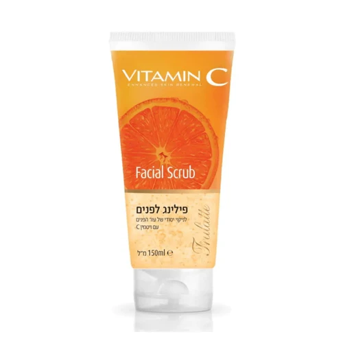 פילינג עדין לפנים המכיל ויטמין סי Frulatte פרולטה - 150 ml