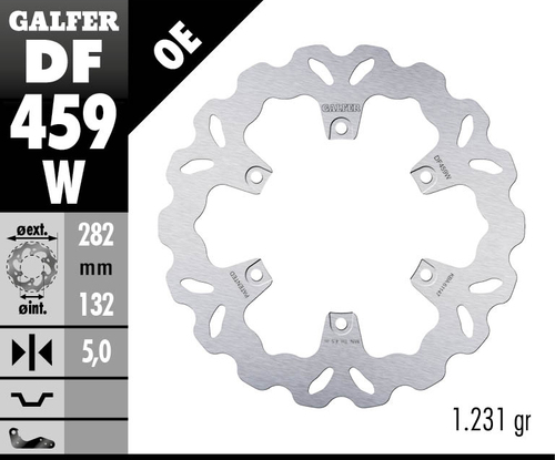 דיסק בלם GALFER DF459W לאופנוע עמיד
