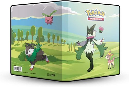 אלבום מעוצב לקלפי פוקימון אולטרא פרו Ultra Pro Artwork Binder - 4-Pocket Portfolio - Morning Meadow (PKM)