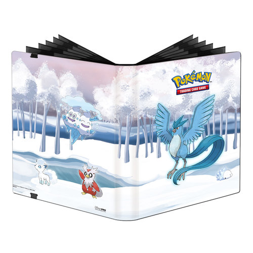 אלבום מעוצב לקלפי פוקימון אולטרא פרו Ultra Pro Portfolio: Pokemon Gallery Series - Frosted Forest (4-Pocket)