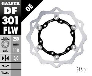דיסק בלם צף גלפר - GALFER DISC DF301FLW