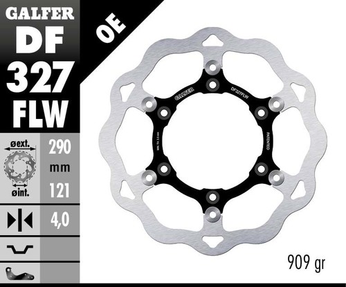 דיסק בלם צף GALFER DF327FLW לאופנוע איכות פרימיום