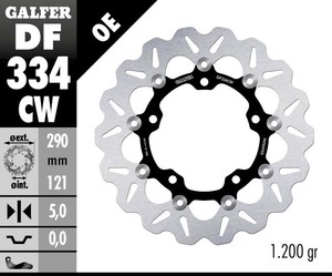 דיסק בלם צף גלפר - GALFER DISC DF334CW
