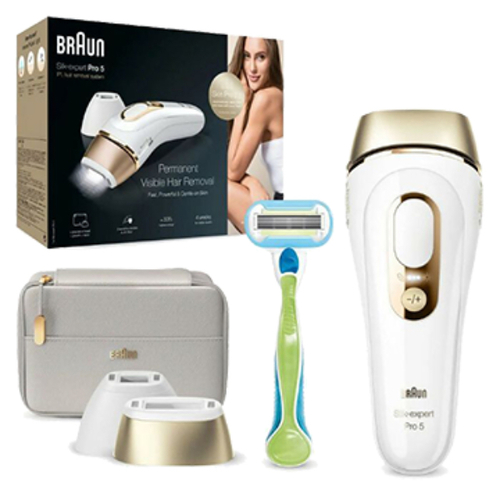 מסיר שיער בלייזר לצמיתות Braun IPL5154 Silk-Expert Pro 5 בראון 