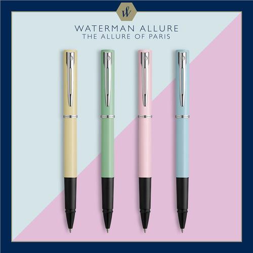 עט רולר יוקרתי Waterman Allure בגווני פסטל לבחירה