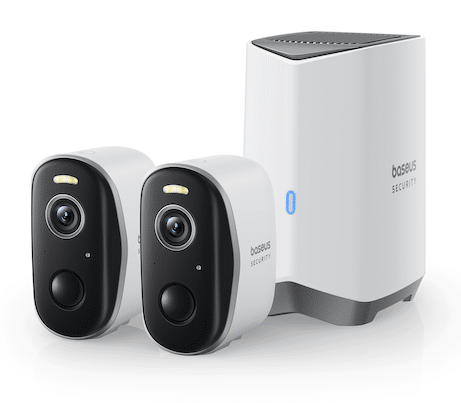 מצלמת אבטחה Baseus Security N1+ Outdoor Camera 2K 2Cam Kit
