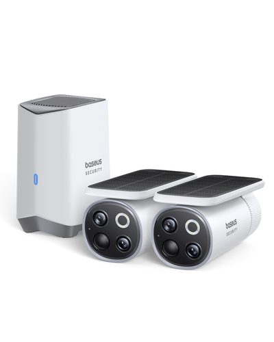 מצלמת אבטחה Baseus Security S1 Pro Outdoor Dual Camera 3K 2-Cam Kit