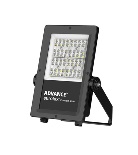 פנס חוץ Advance 60W LUMILEDS 172Lm/w 4000K IP65 שחור יורולוקס 
