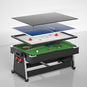 שולחן משולב 6 פיט 4 ב-1 סנוקר מקצועי MG-140