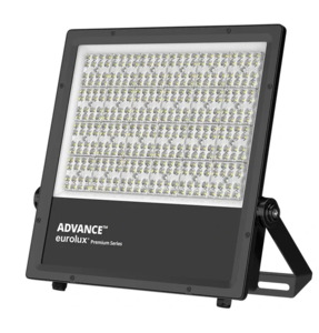 פנס חוץ Advance 300W LUMILEDS 172Lm/w 4000K IP65 שחור יורולוקס