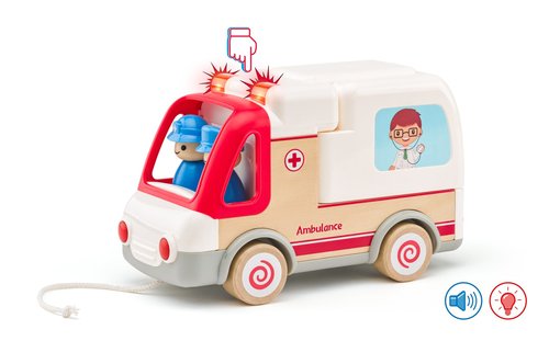 סט אמבולנס נפתח למשחק דמיון! מבית WOODYLAND