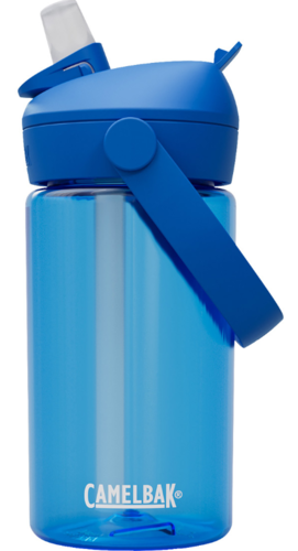 בקבוק שתייה לילדים Thrive Flip Straw 400ml כחול/שקוף  - Camlback 
