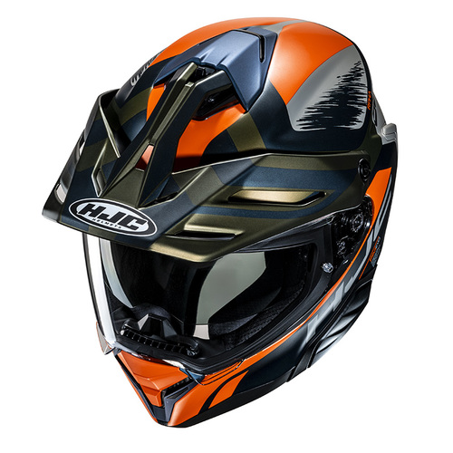 קסדת אדונצ'ר כחול / כתום - HJC RPHA60 QUID MC47
