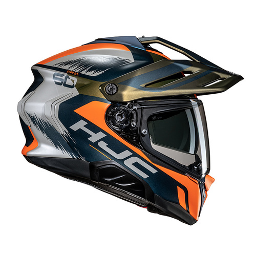קסדת אדונצ'ר כחול / כתום - HJC RPHA60 QUID MC47
