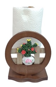 מחזיק דקורטיבי לניר מגבת