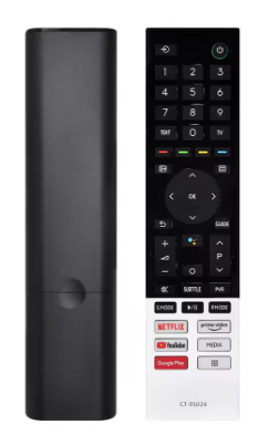 שלט תואם רחוק לטלוויזיות טושיבה TOSHIBA דגם CT-95024