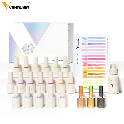 VENALISA 10ml | 18 Colors Gift Set | VIVID SPECTRUM Glowtech 