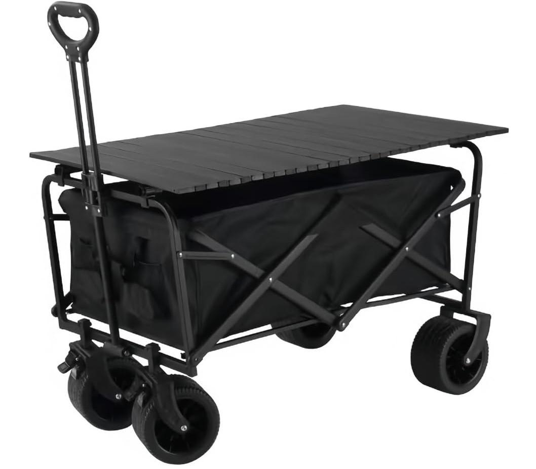 עגלת קמפינג מקצועית עם שולחן NY-C004-7TWT