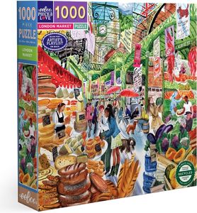 EEBOO פאזל 1000 חלקים- שוק בלונדון