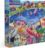 EEBOO פאזל 1000 חלקים- צהריים על חוף הים