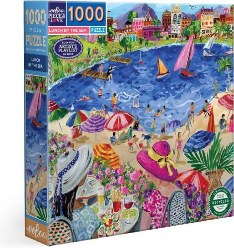 EEBOO פאזל 1000 חלקים- צהריים על חוף הים