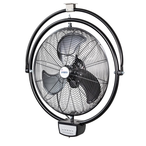 מאוורר קיר 20” מסתובב עם שלט דגם AIR MASTER SFW1A-500BOW-RC