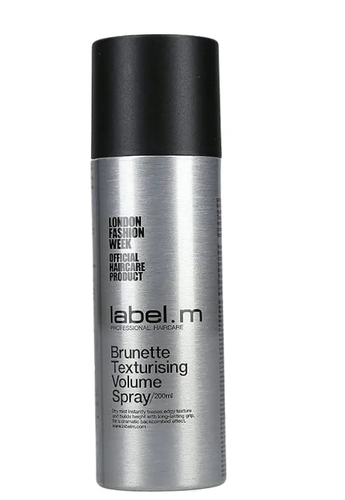 ספריי טקסטורה ונפח Brunette Texturising 200ML לייבל אם label.m