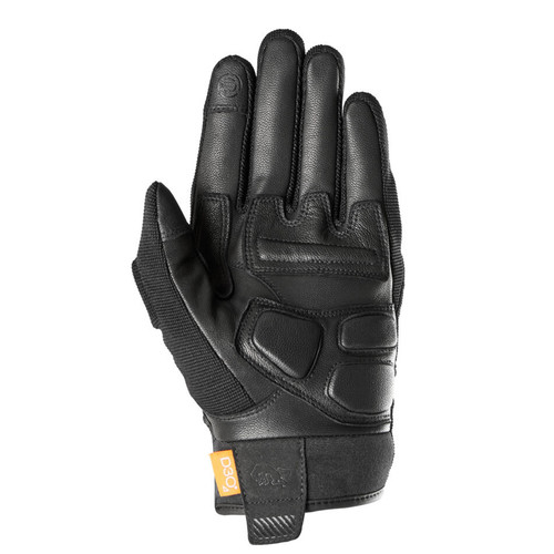 כפפות קיץ מעור / בד שחור / לבן - FURYGAN JET D3O GLOVES 