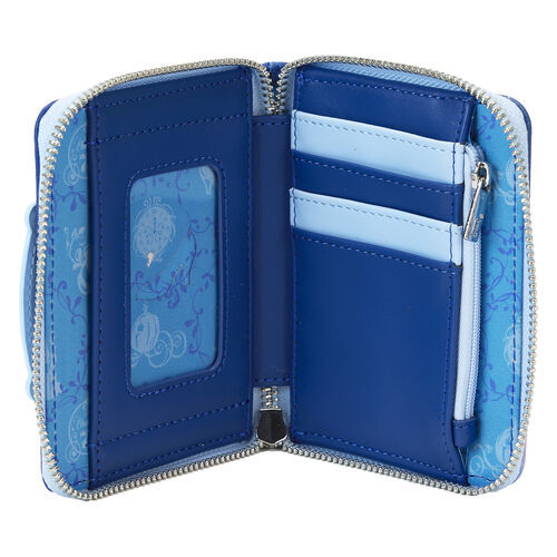 ארנק לאונג' פליי - סינדרלה: ארנק רוכסן - Cinderella zip around wallet