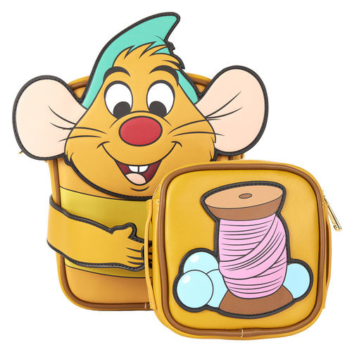 תיק לאונג' פליי - סינדרילה: תיק בעיצוב גאס - Cinderella gus crossbuddies bag