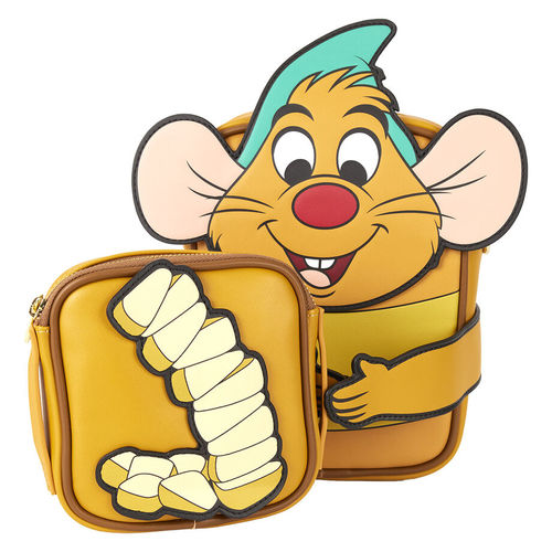 תיק לאונג' פליי - סינדרילה: תיק בעיצוב גאס - Cinderella gus crossbuddies bag