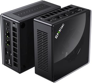 מחשב נייח מיני גיימינג מחשב נייח קטן GMK K8 Tec Plus AMD 8845HS 32GB DDR5 1TB WIN11PRO Wifi Bluetooth שלוש שנים אחריות רשמית