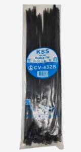 אזיקון שחור  CT-432*4.8mm - (חבילה 100 יחידות)