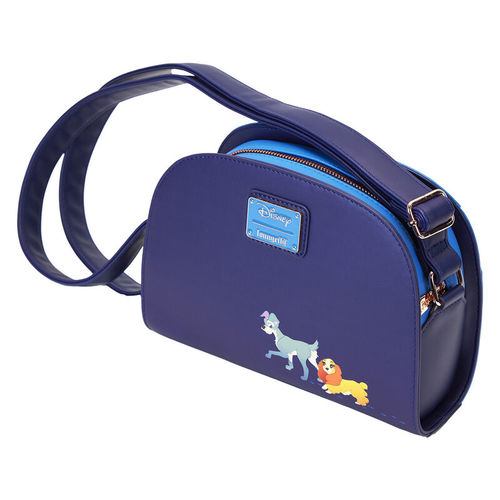תיק לאונג' פליי - תיק צד היפהפייה והיחפן - Lady and the tramp crossbody bag