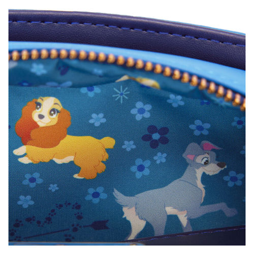 תיק לאונג' פליי - תיק צד היפהפייה והיחפן - Lady and the tramp crossbody bag