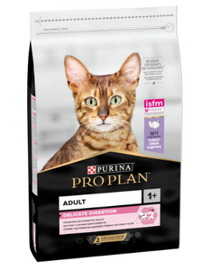 פרופלאן Proplan לחתול DELICATE בוגר בעל קיבה רגישה הודו 10 ק"ג פרופלן