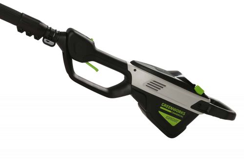 מגזמת גובה טלסקופית GREENWORKS 80V PRO דגם 99567 עם להבים כפולים באורך 508 מ