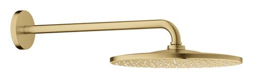 ראש מקלחת 31 סמ + זרוע 42.2 סמ RAINSHOWER 26558GN0 זהב מט גרואה Grohe