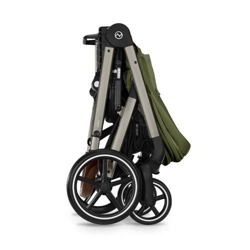 עגלת תינוק דגם באליוס Balios TS5 - צבע Moss Green כולל סלקל Cloud G