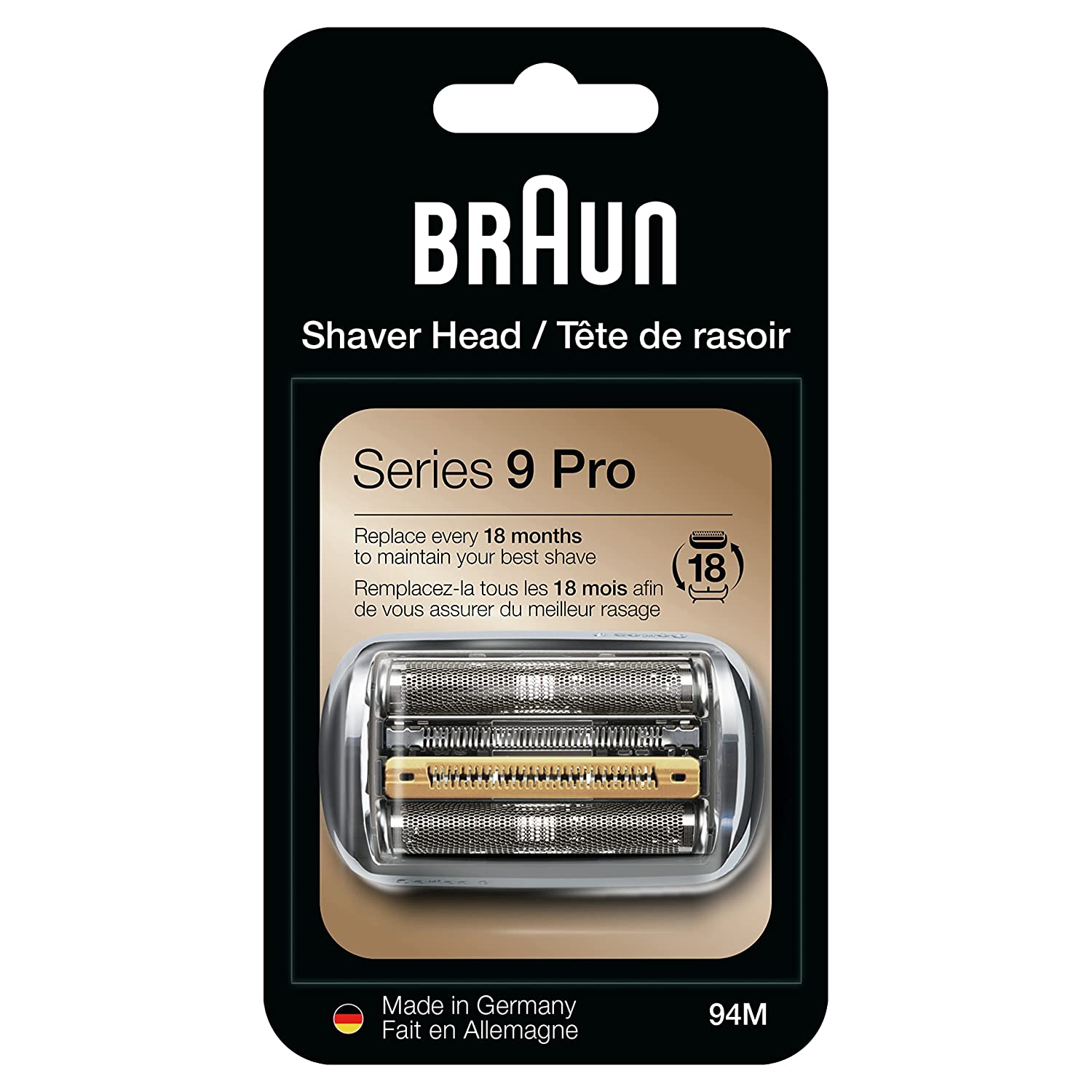 ראש למכונת גילוח בראון 96M לסדרה 9 BRAUN