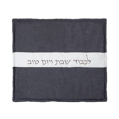 כיסוי פלטה מהודר עבה כהה