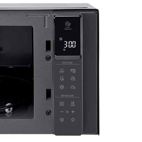 מיקרוגל דיגיטלי 25 ליטר LG MS2595DIS Smart Inverter 1000W שחור