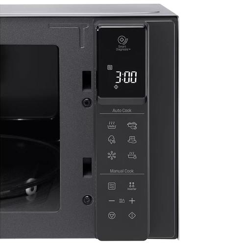 מיקרוגל דיגיטלי 25 ליטר LG MS2595CIS Smart Inverter 1000W כסוף