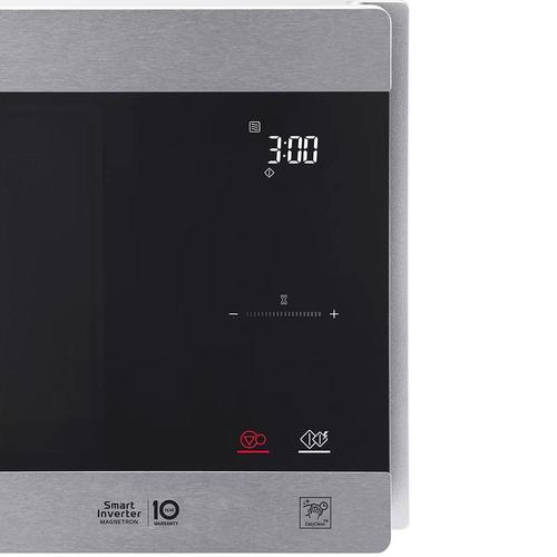 מיקרוגל דיגיטלי 25 ליטר LG MS2595CIS Smart Inverter 1000W כסוף